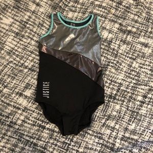 Justice girl’s gymnastics leotard